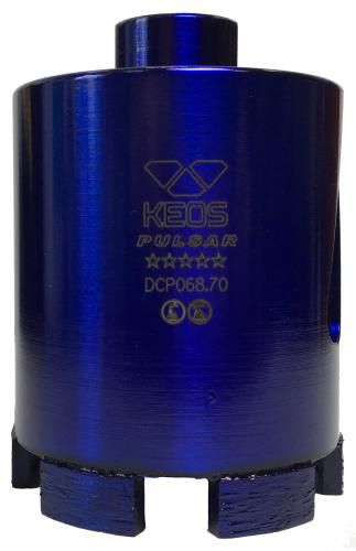 Коронка алмазная по бетону KEOS М16 68/70 мм для PULSAR