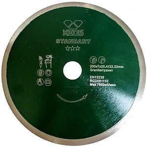 Алмазный диск Keos Standart Ø250 мм DBS01.250