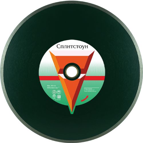 Алмазные отрезные круги корона со сплошной кромкой по граниту 1A1R