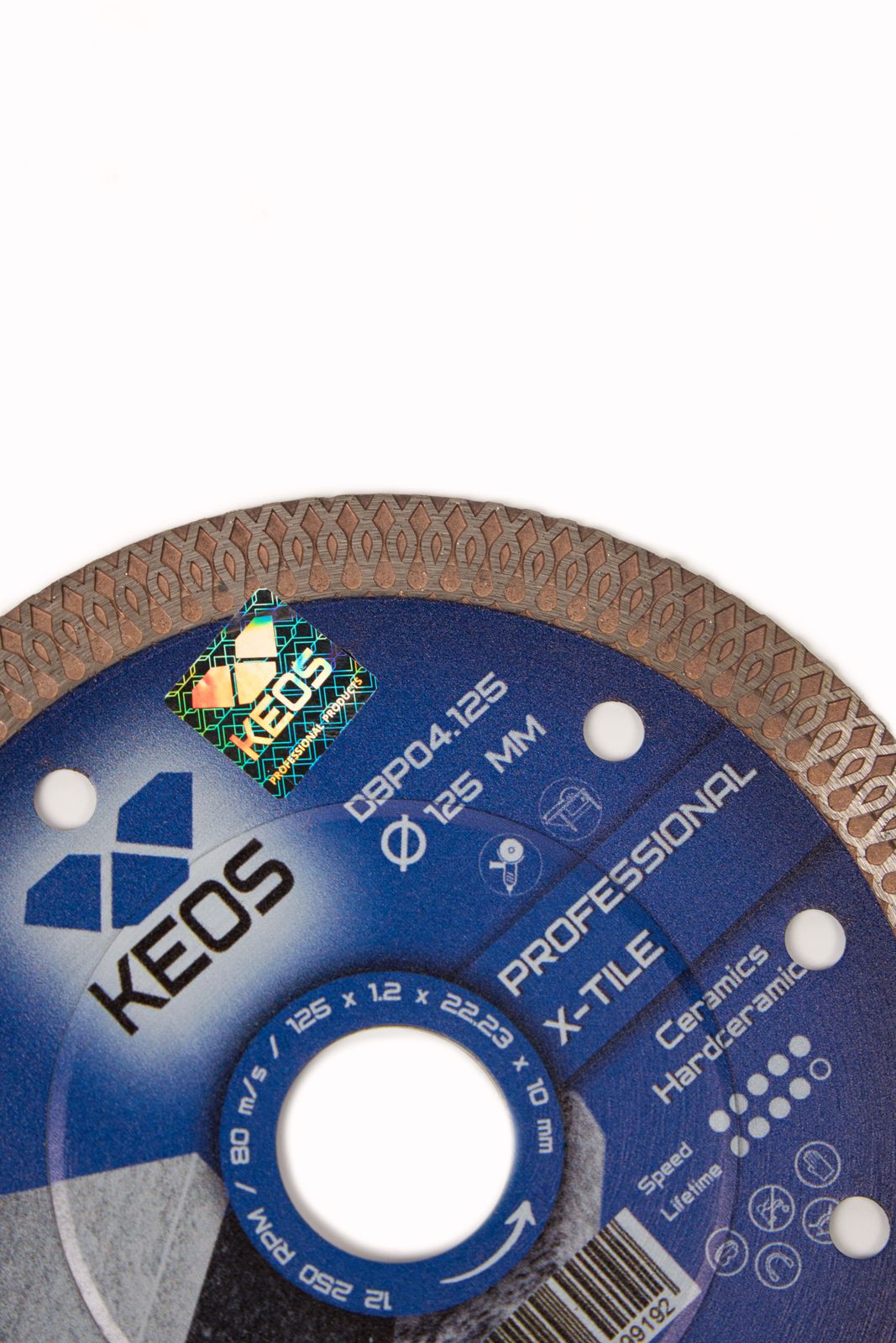 Алмазный диск Keos Professional Ø125 мм (1,2 мм) DBP04.125