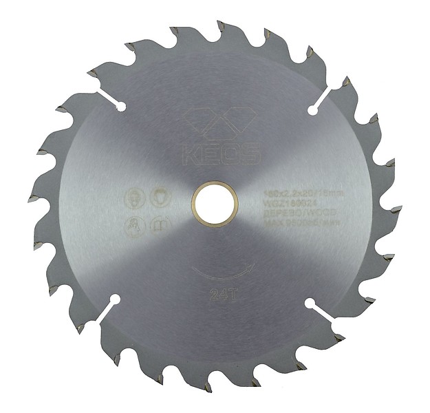 Диск по дереву Keos Ø160/24 WB160.24